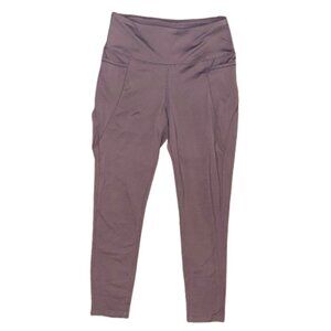 STRETCH THE RULES Medium Mauve women's leggings